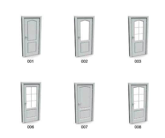 (EV模型庫)Archmodels vol. 4 門窗