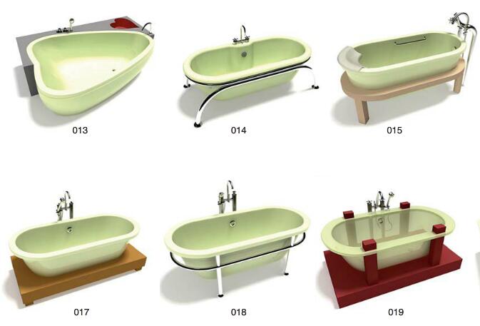 (EV模型庫)Archmodels vol. 15 潔具